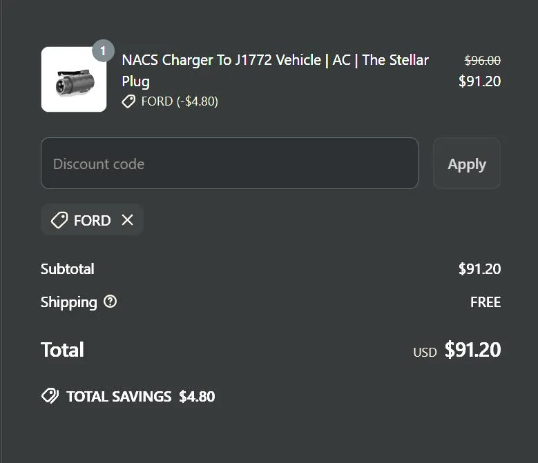 Ford Mustang Mach-E NACS destination charger for Mach E 1745332971669-r2-jpg