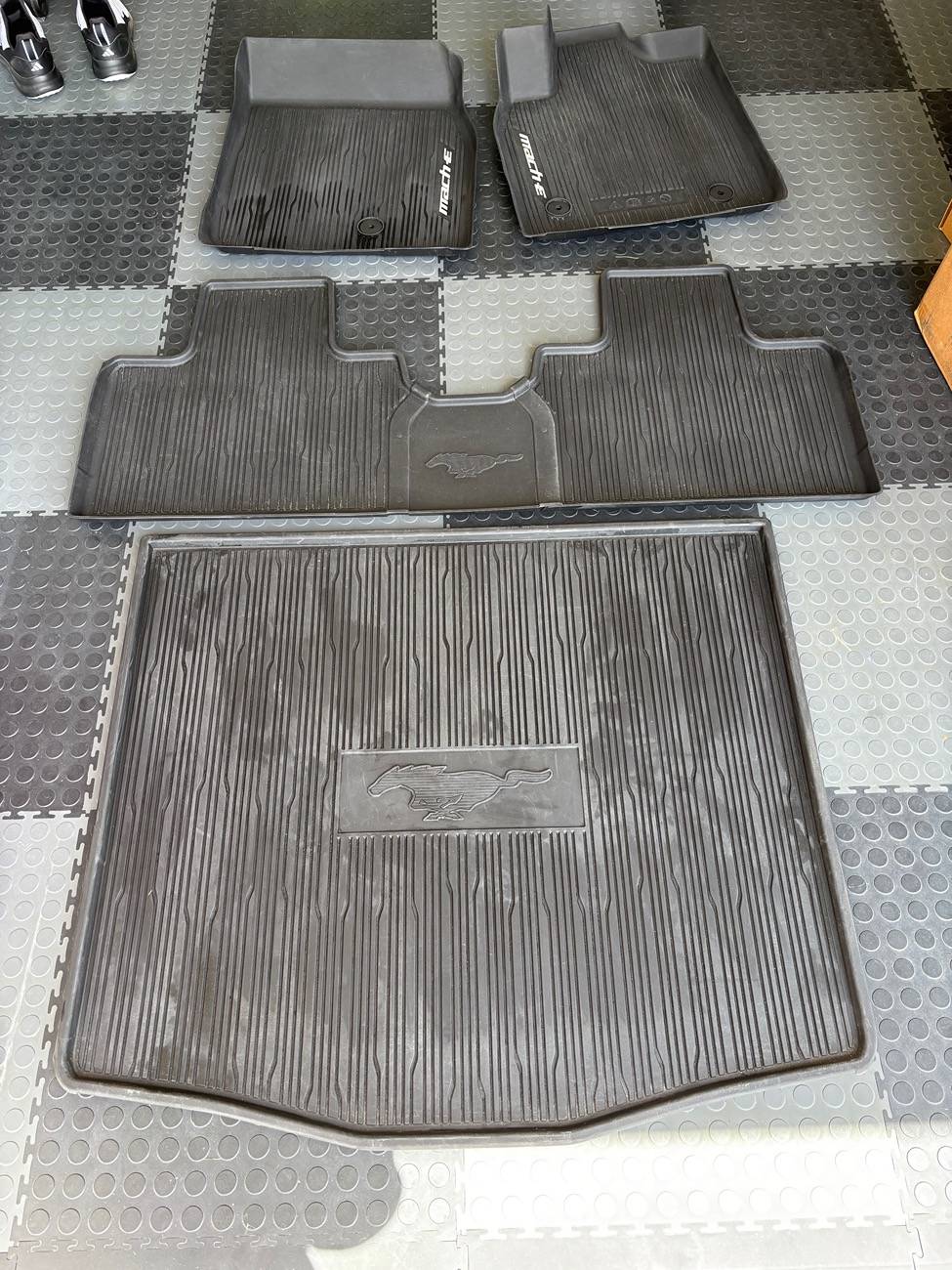 Ford Mustang Mach-E WTB All weather floor mats IMG_7087