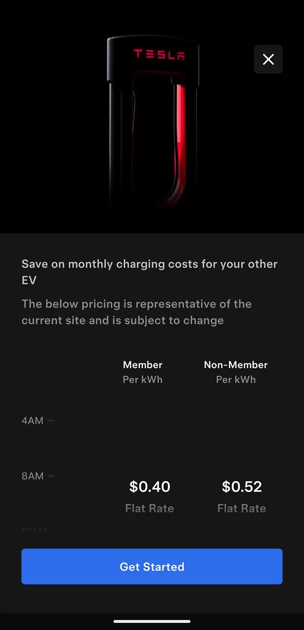 Ford Mustang Mach-E Non Tesla Membership markup_1000015314