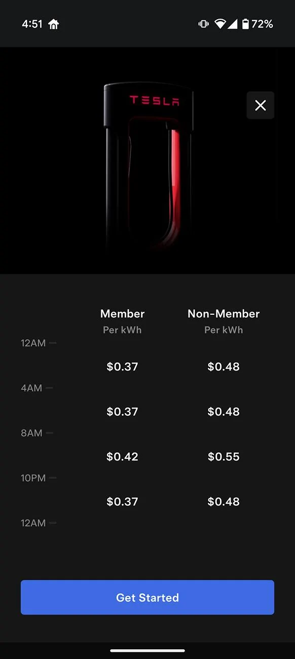 Ford Mustang Mach-E Non Tesla Membership Screenshot_20250516-165117