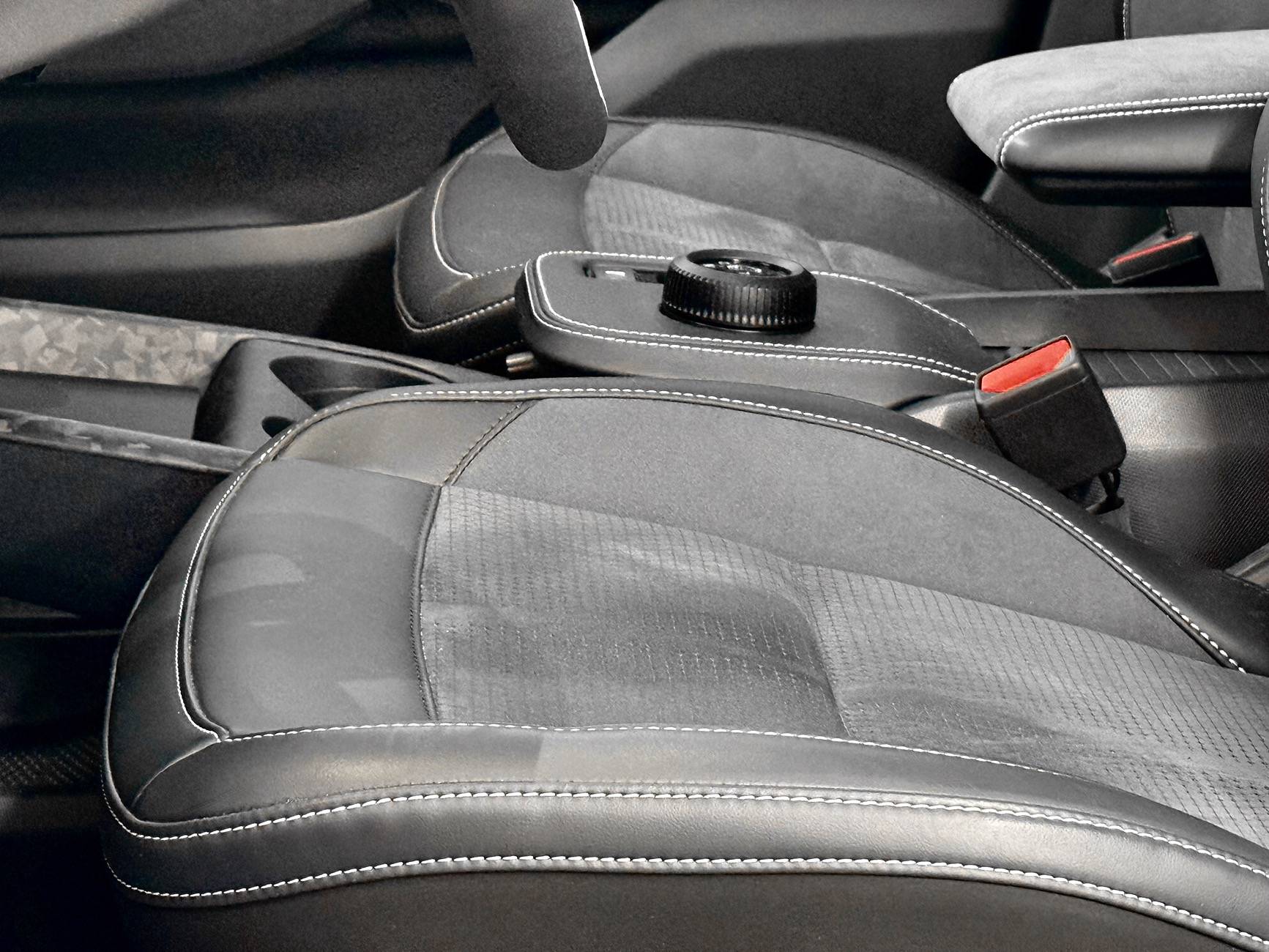 Ford Mustang Mach-E GT Front Seats IMG_5567