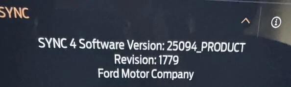 Ford Mustang Mach-E OTA Update:  SYNC-25.2.1.6.5 1747935752883-48