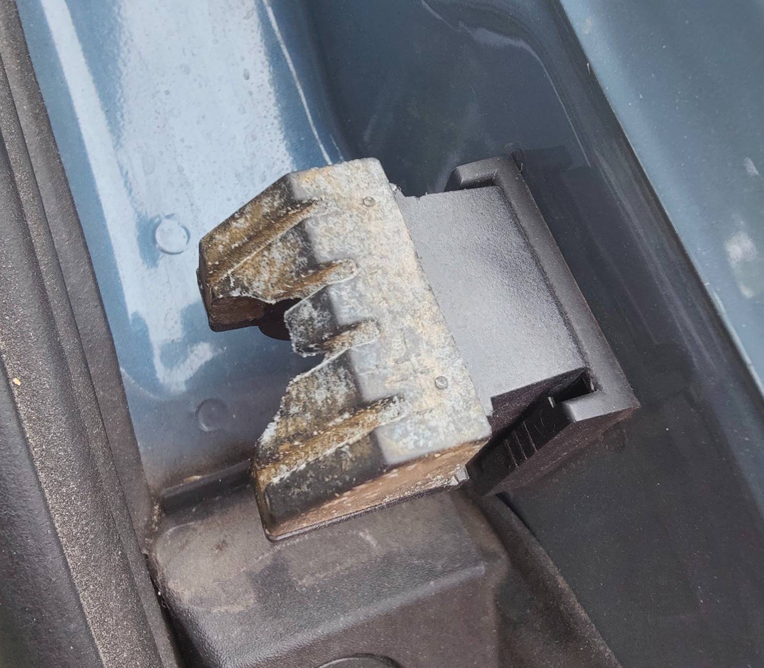 Ford Mustang Mach-E Trunk rubber pads look...weird IMG20250528174956~2