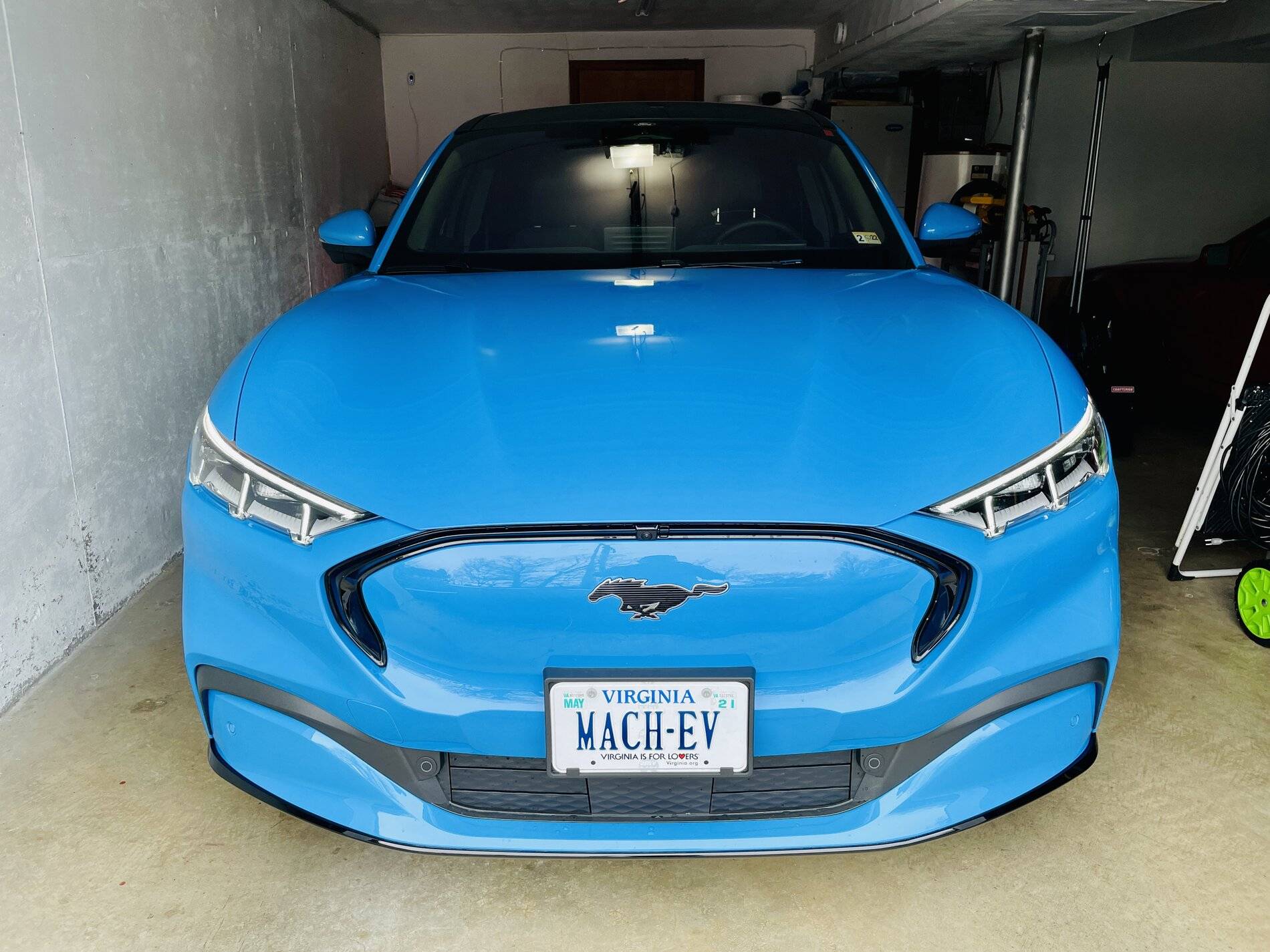 Ford Mustang Mach-E Initial Thoughts and Owner Review of a New Grabber Blue First Edition Mach-E IMG_0518