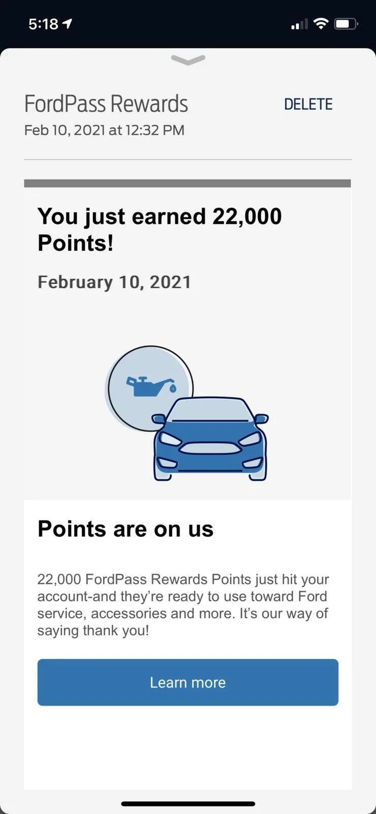 Ford Mustang Mach-E FordPass Reward Points - How long till they show up? 9C1D16AB-D7F9-43EB-89C3-AA73EFBAA3DA