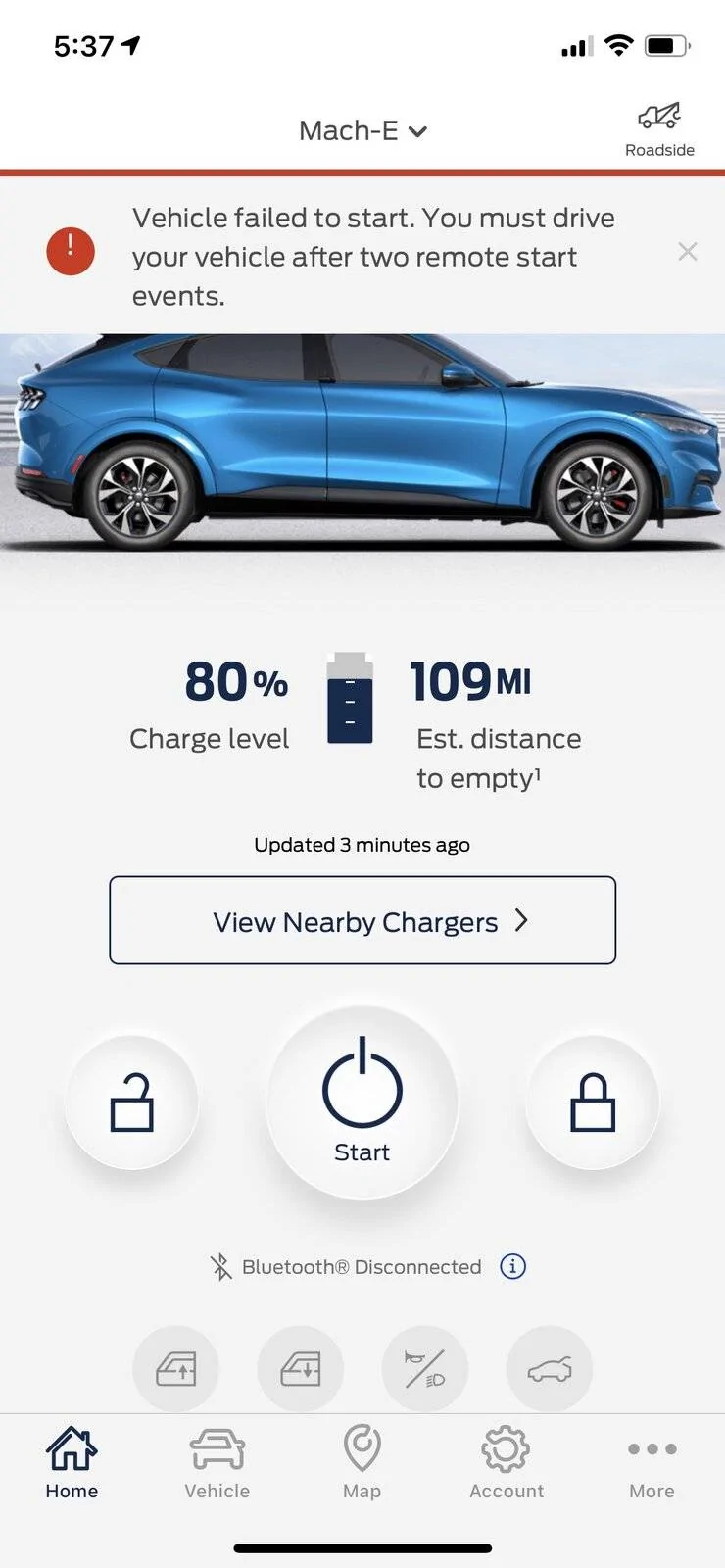 Ford Mustang Mach-E FordPass app updated today on iOS (v3.16.0) and Android 2C53AD04-73F8-4A53-A1C5-A9E4689FD648_1_102_o