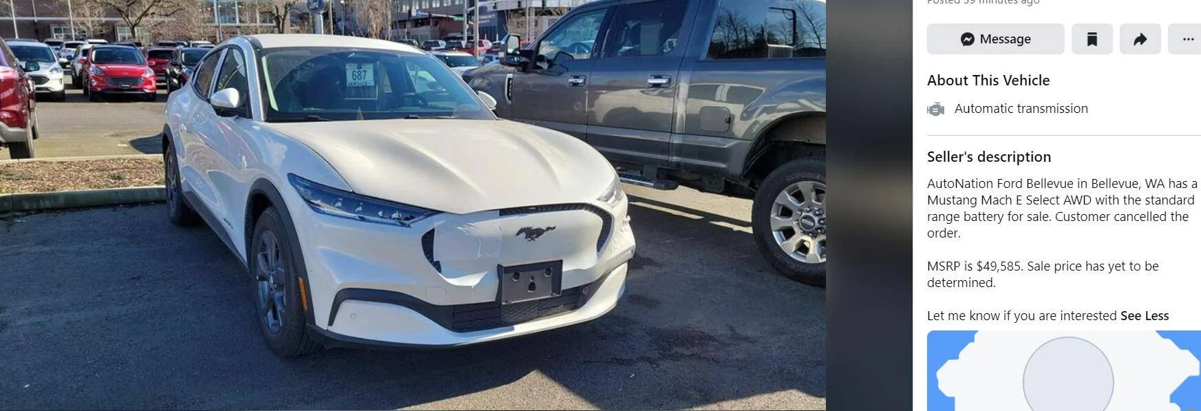 Ford Mustang Mach-E Shipped Mach-Es Arrive at Kansas City Terminal With Deliveries Imminent for sal