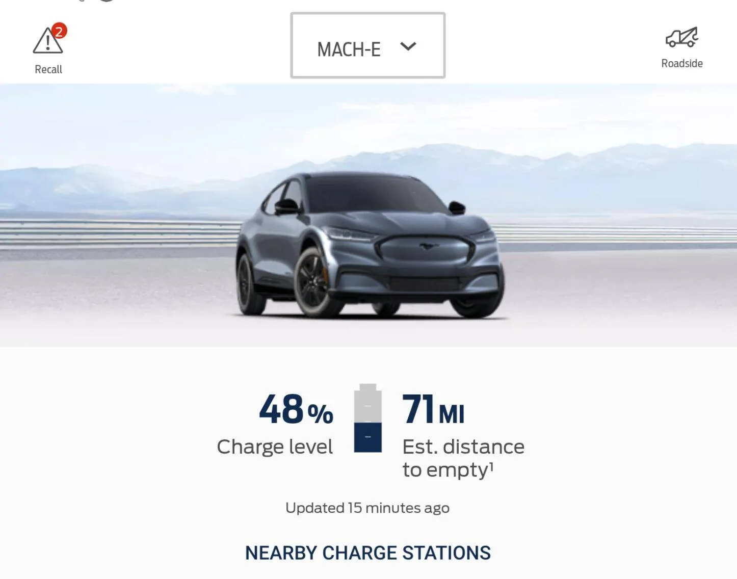 Ford Mustang Mach-E FSA Field Service Action No. 21B02 (Recall?) -- "Software Calibration Update" 1613085133262