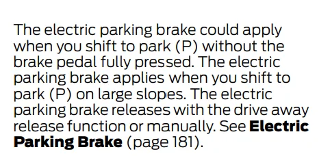Ford Mustang Mach-E Mach-E shifts a bit when parking? 1613088251245