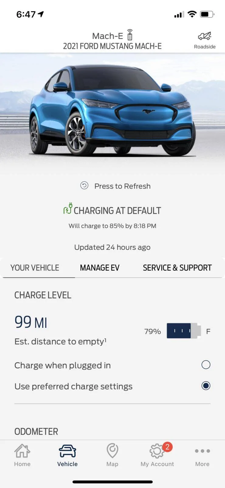 Ford Mustang Mach-E FSA Field Service Action No. 21B02 (Recall?) -- "Software Calibration Update" 66005D78-5D11-44ED-9E69-3BF7DA979C53