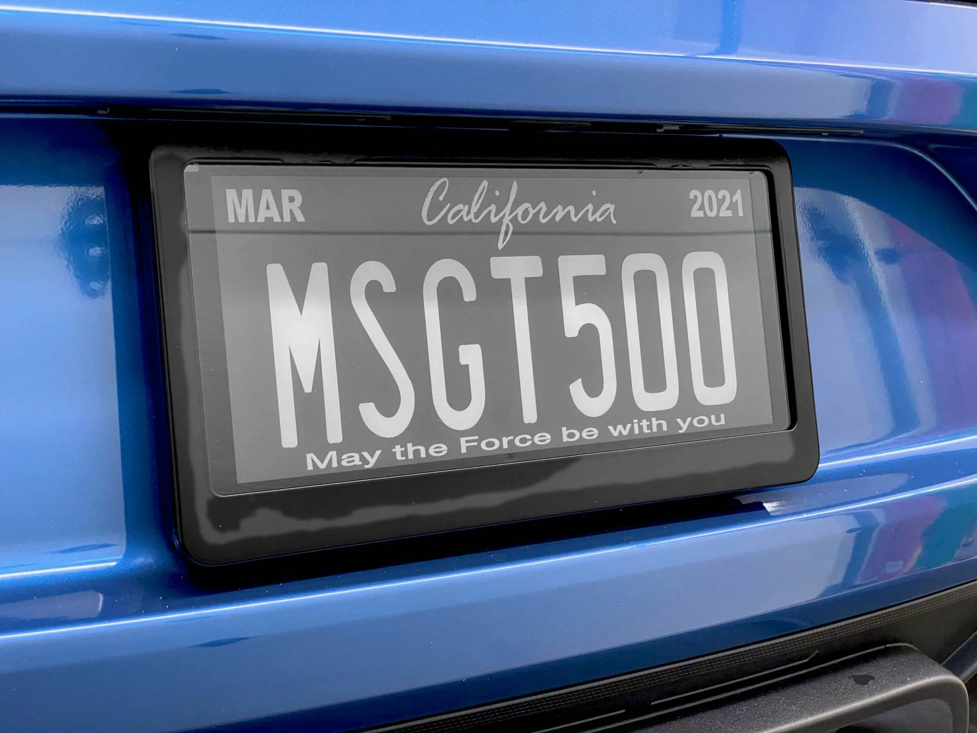 Ford Mustang Mach-E Custom license plate ideas IMG_21541900