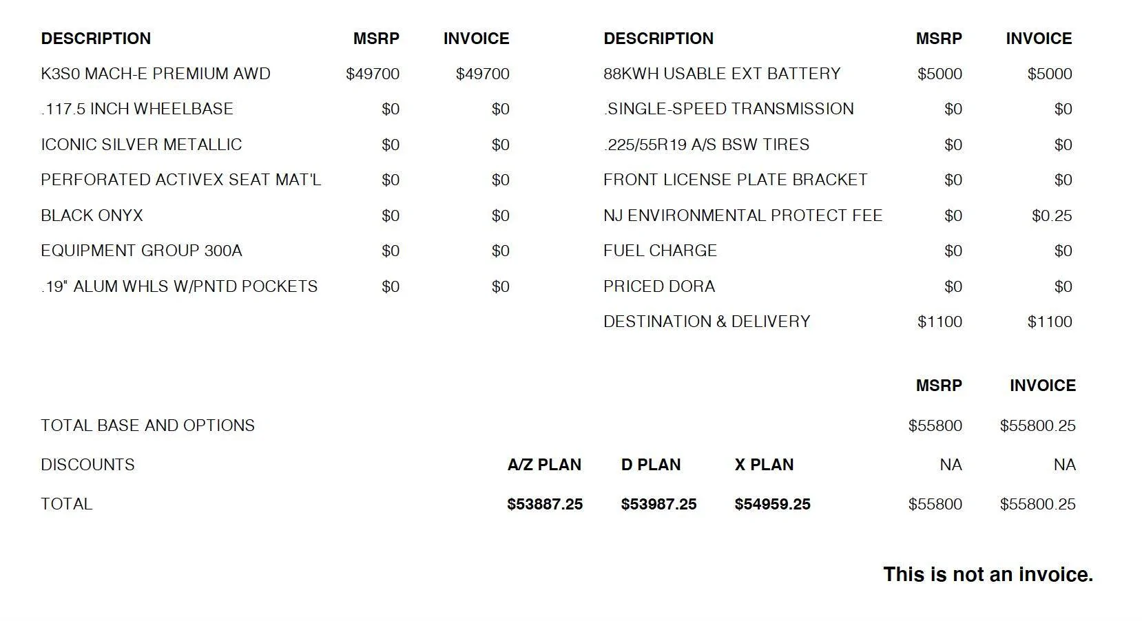 Ford Mustang Mach-E X-Plan Price for First Edition? Screen Shot 2021-02-12 at 10.51.16 AM