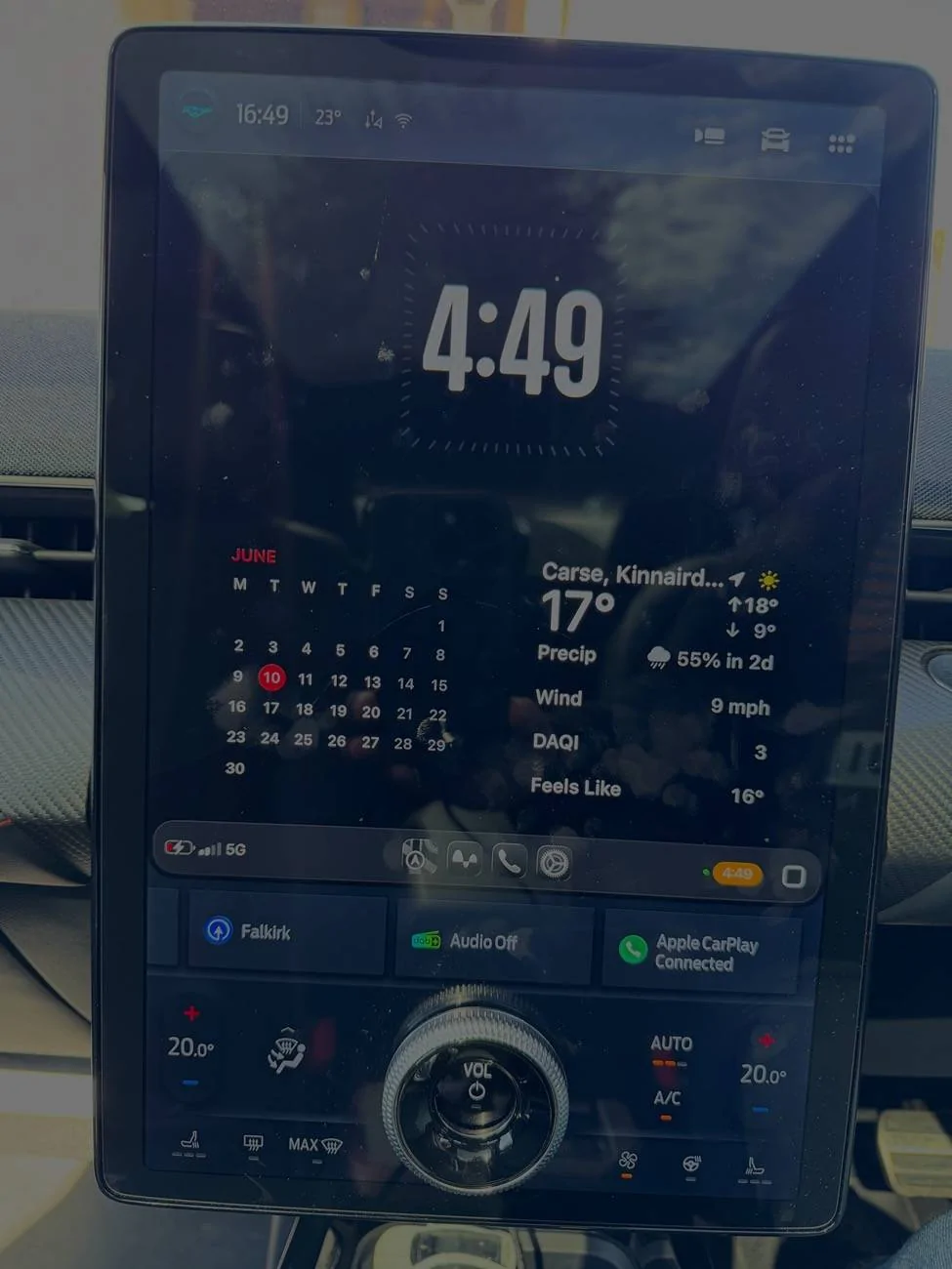 Ford Mustang Mach-E iOS 26 CarPlay on Mach-E IMG_0243