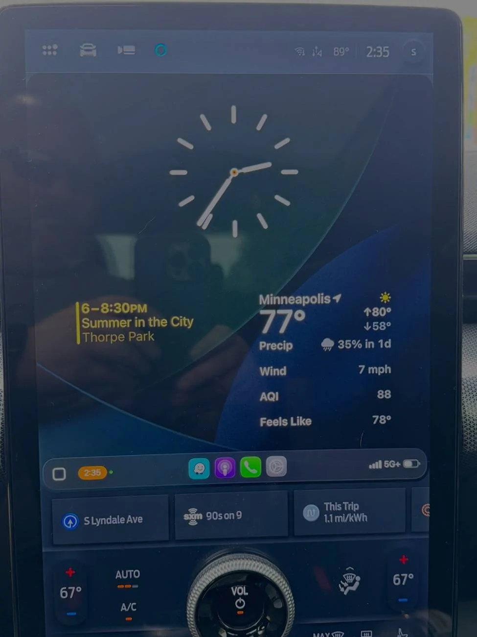 Ford Mustang Mach-E iOS 26 CarPlay on Mach-E IMG_3879