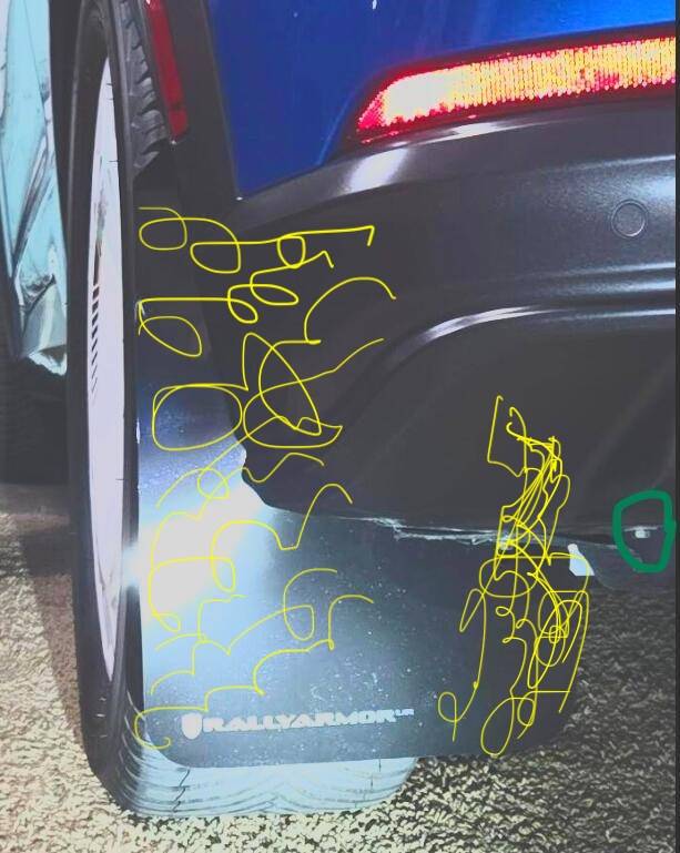 Ford Mustang Mach-E Rallyarmor mud flaps for MME Rally 1749593391825-hz