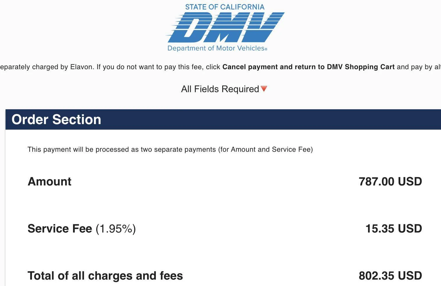 Ford Mustang Mach-E DMV + property tax on EV Screenshot 2025-06-12 at 5.23.29 AM