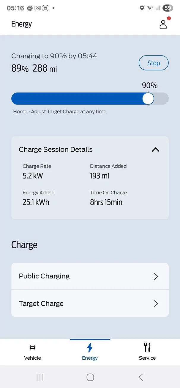 Ford Mustang Mach-E Charging log from the App - Make it Make Sense Screenshot_20250614_051631_FordPass