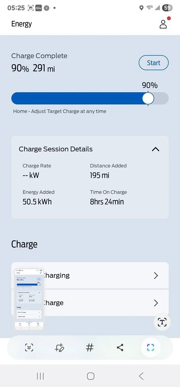 Ford Mustang Mach-E Charging log from the App - Make it Make Sense Screenshot_20250614_052520_FordPass
