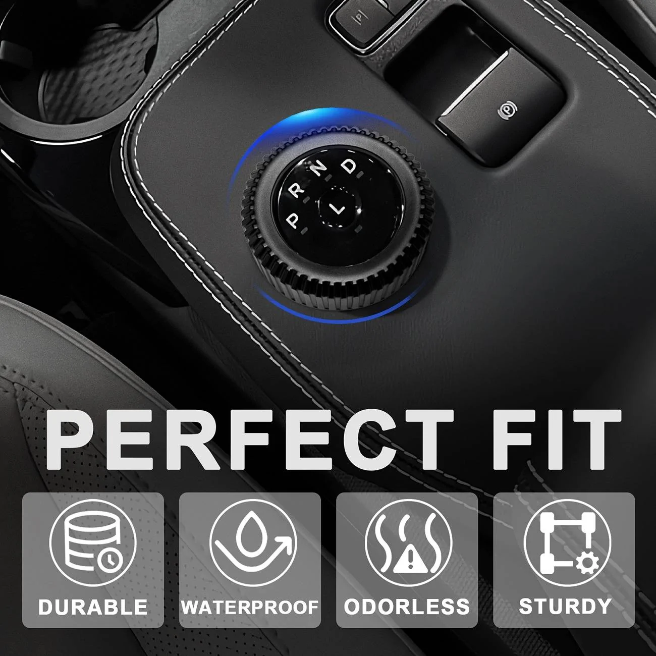 Ford Mustang Mach-E New Arrival: Mach-E 2024 Gear Knob Cover – Now Available with 10% OFF! 4