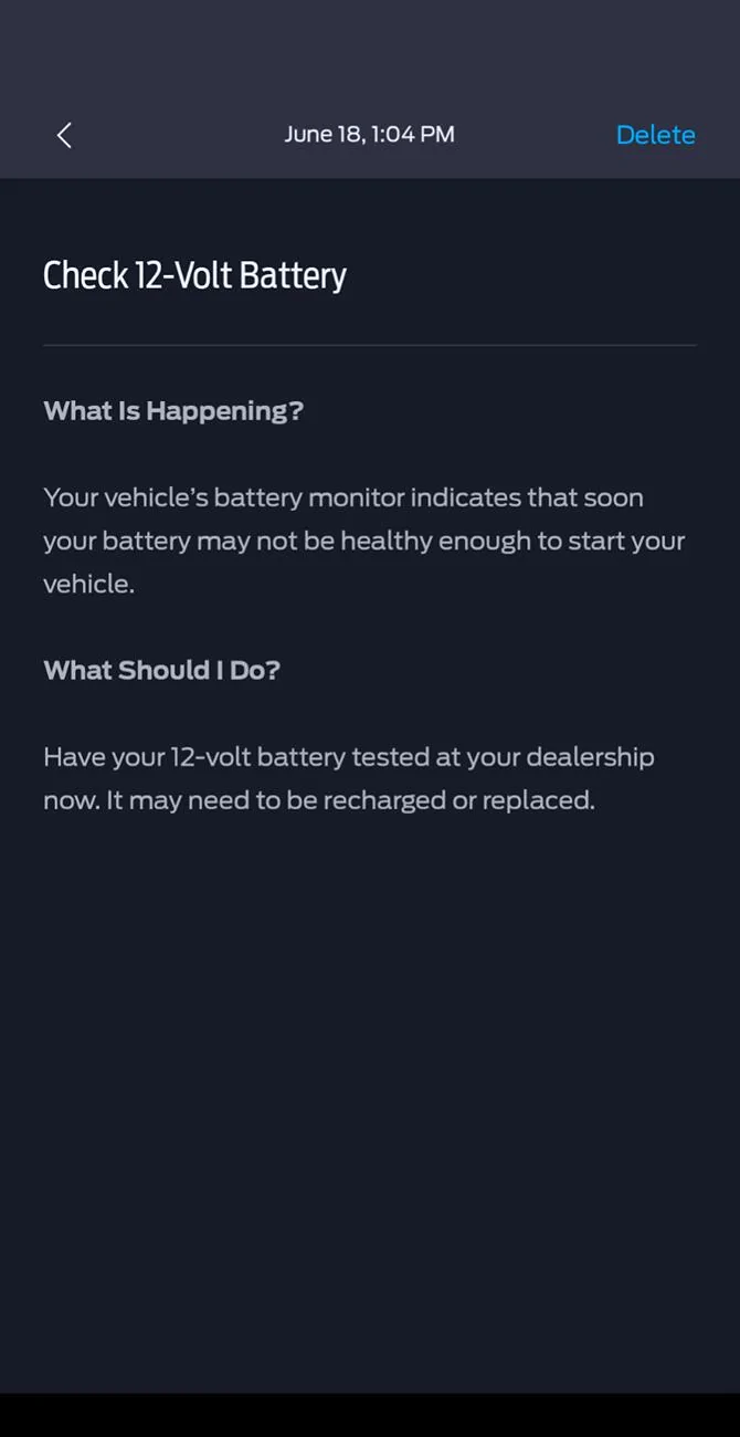 Ford Mustang Mach-E Recall #25S65 - 12V battery discharge may cause door lock-out (Vehicle Entrapment Allegations). Stop Sales issued by Ford 1000002083