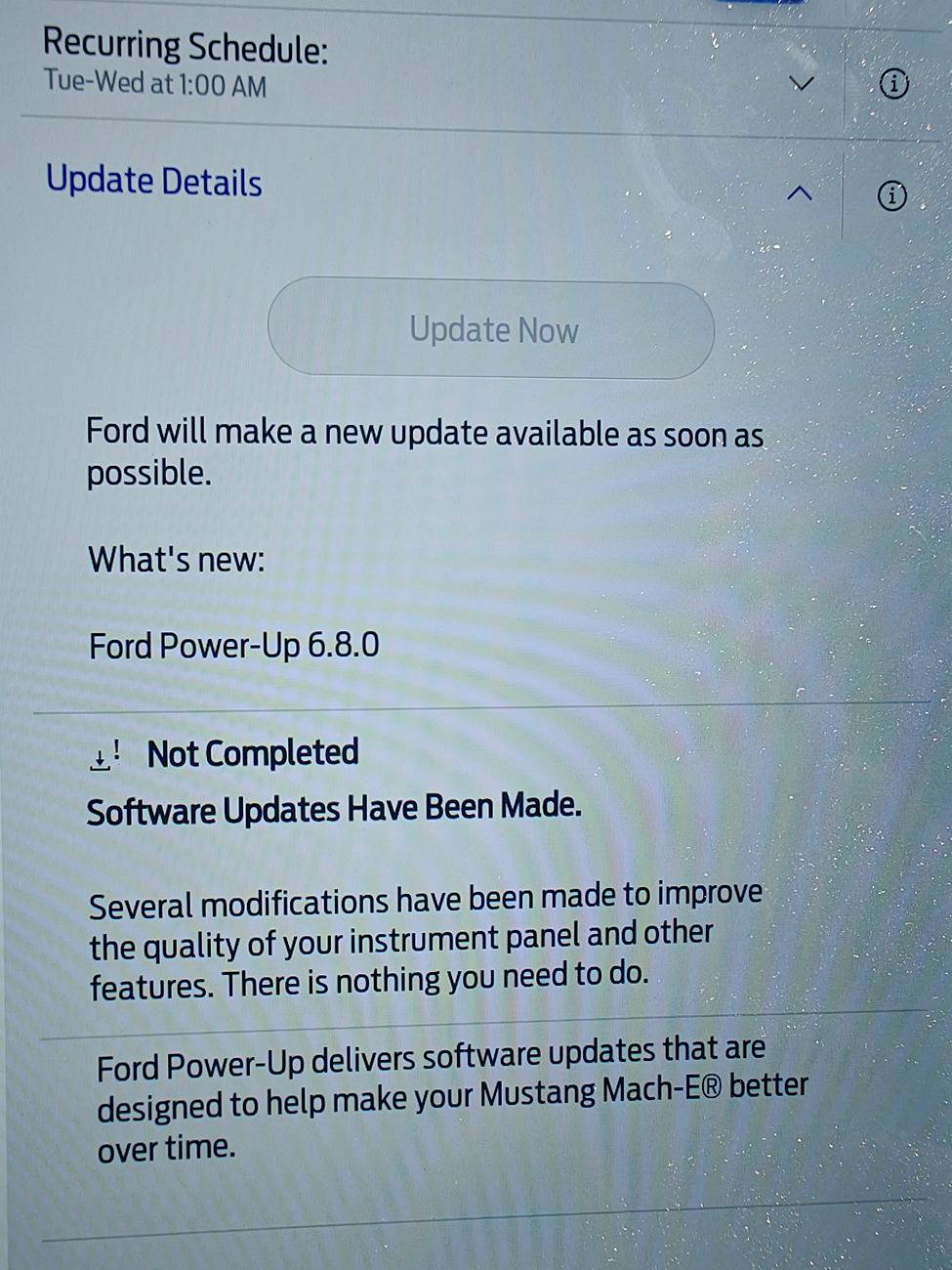 Ford Mustang Mach-E PowerUp 6.8.0 released IMG20250625125230