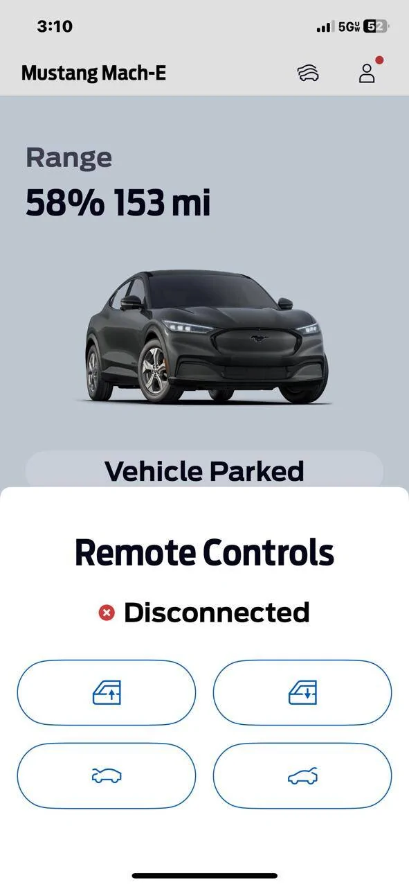 Ford Mustang Mach-E How to reconnect remote controls? 0746733b-0fc1-4cd4-9624-e2943f02e859