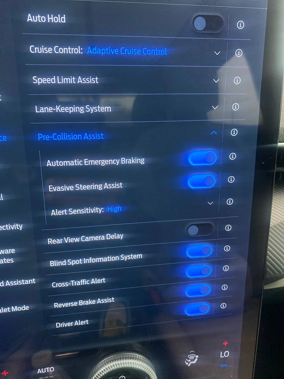 Ford Mustang Mach-E MACHE PREMIUM Pre collision assist (beep audio or visual alerts)not working imag