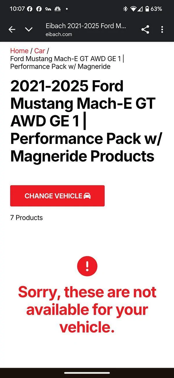 Ford Mustang Mach-E Magnaride Delete - 2021 GTPE? Screenshot_20250704-100749
