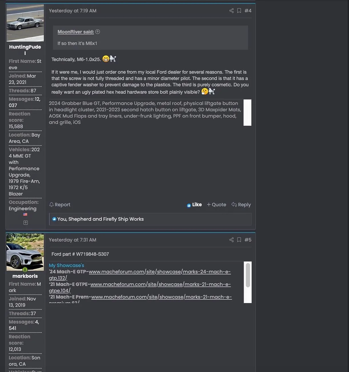 Ford Mustang Mach-E Please tidy up the forum a bit 3