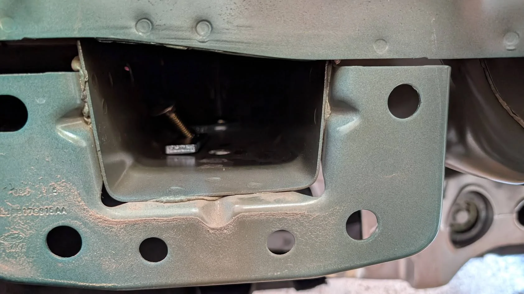 Ford Mustang Mach-E Lost Hitch Bolt/Washer Inside Frame FrameBolt