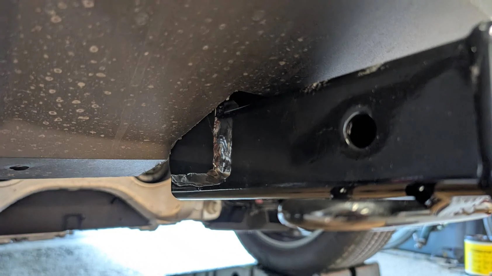 Ford Mustang Mach-E Lost Hitch Bolt/Washer Inside Frame CurtCut1