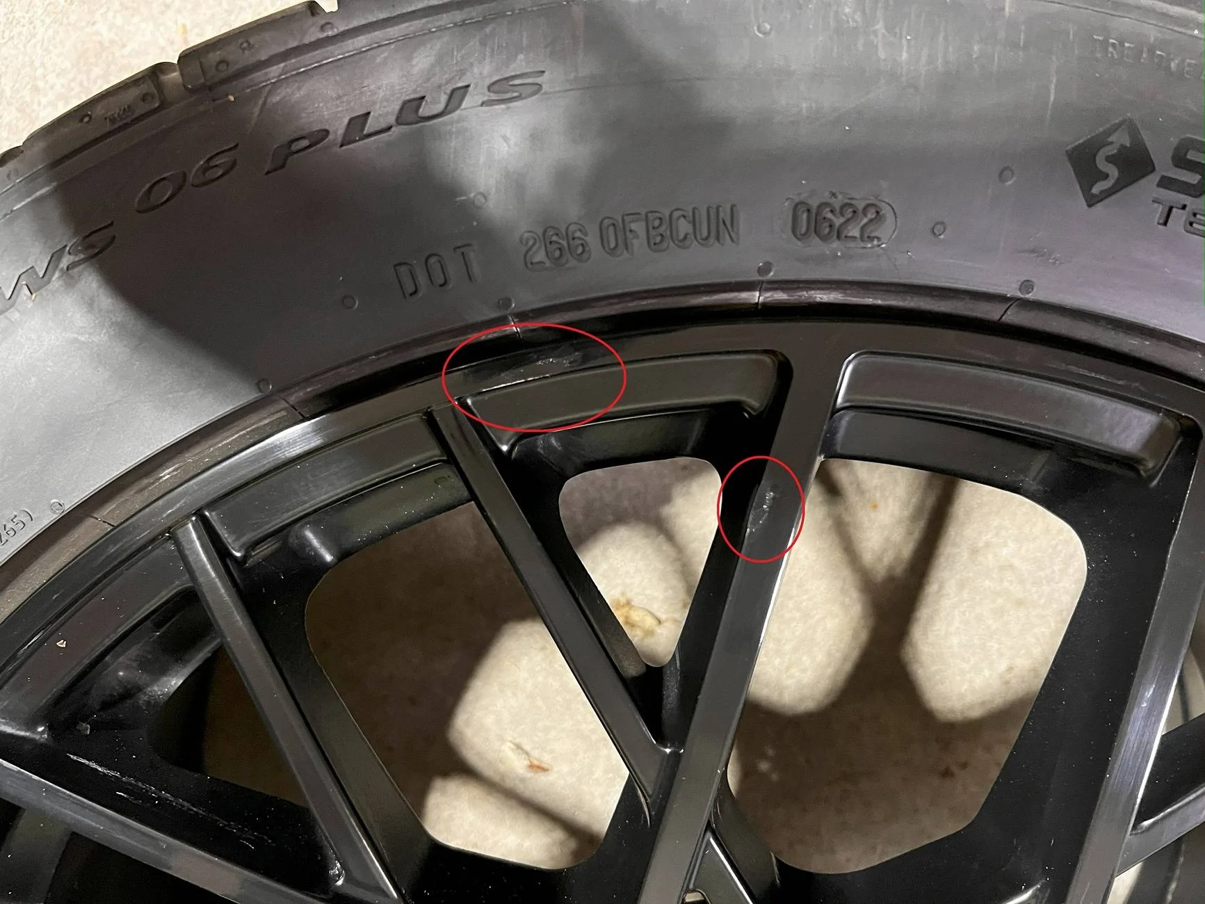 Ford Mustang Mach-E $500 - Four TSW 20" Rims with Continental DWS06+ 255/45R20 Tires with TPMS, clears GTPE Calipers IMG_1273