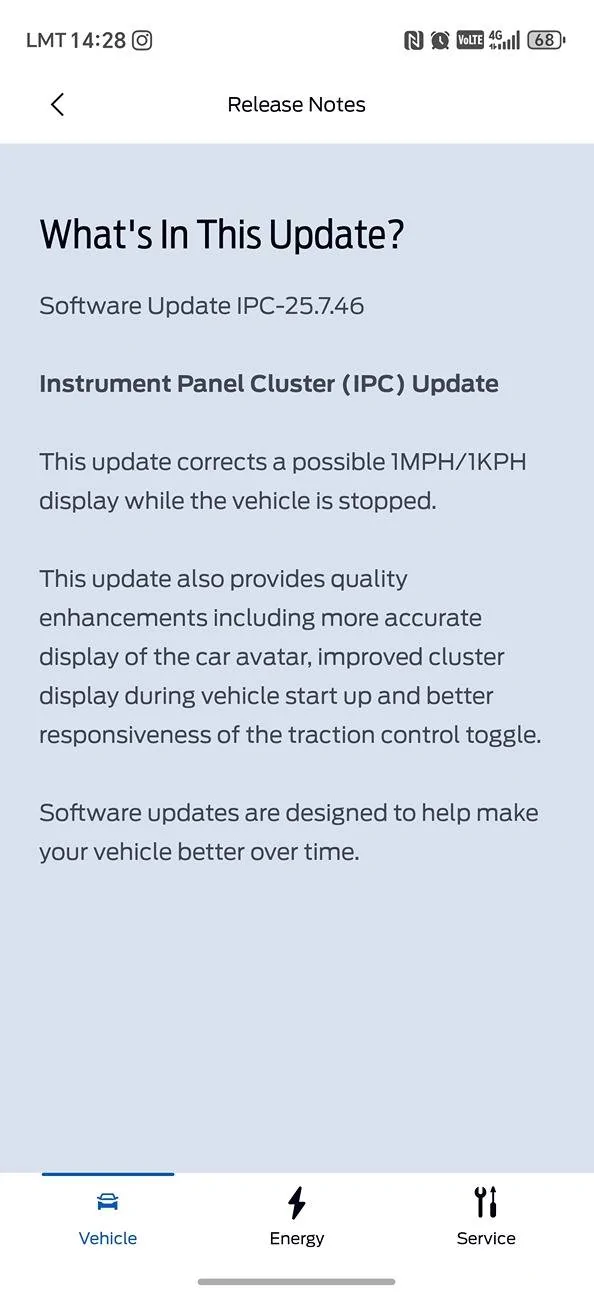 Ford Mustang Mach-E Which Power-Up versions have you received (EU)? Screenshot_20250716_142855_com_ford_fordpass_FordPassFiveHomeActivity