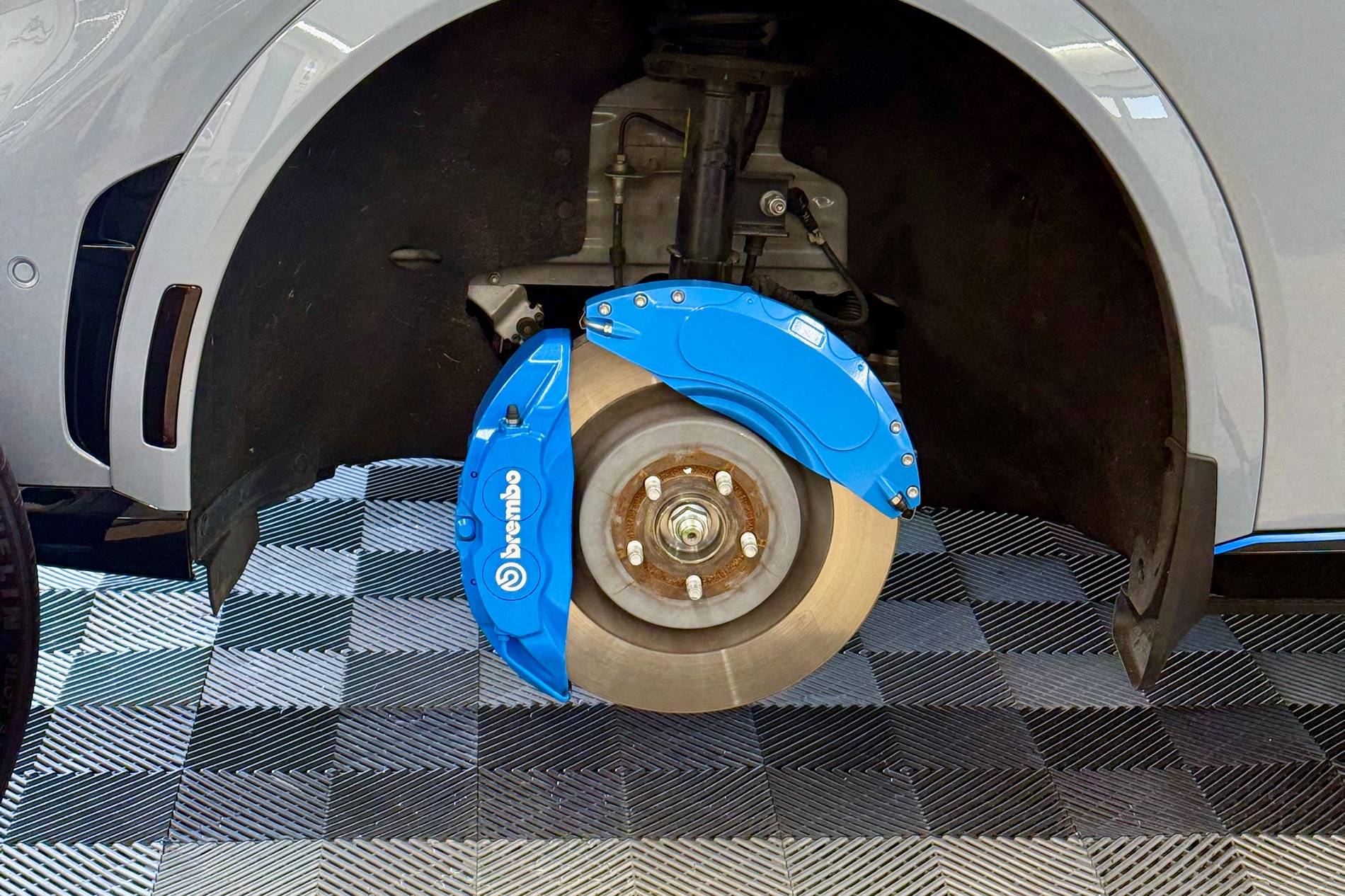 Ford Mustang Mach-E Caliper Painting IMG_7381 (1)