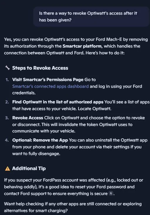 Ford Mustang Mach-E revoking API access for 3rd party apps? 1752783408412-dq