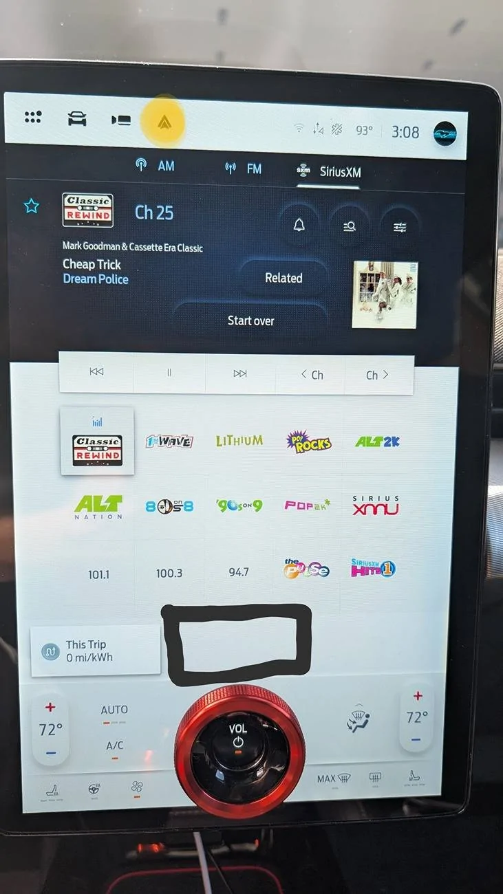 Ford Mustang Mach-E Android Auto not showing in app bar PXL_20250721_190839673.MP-EDIT