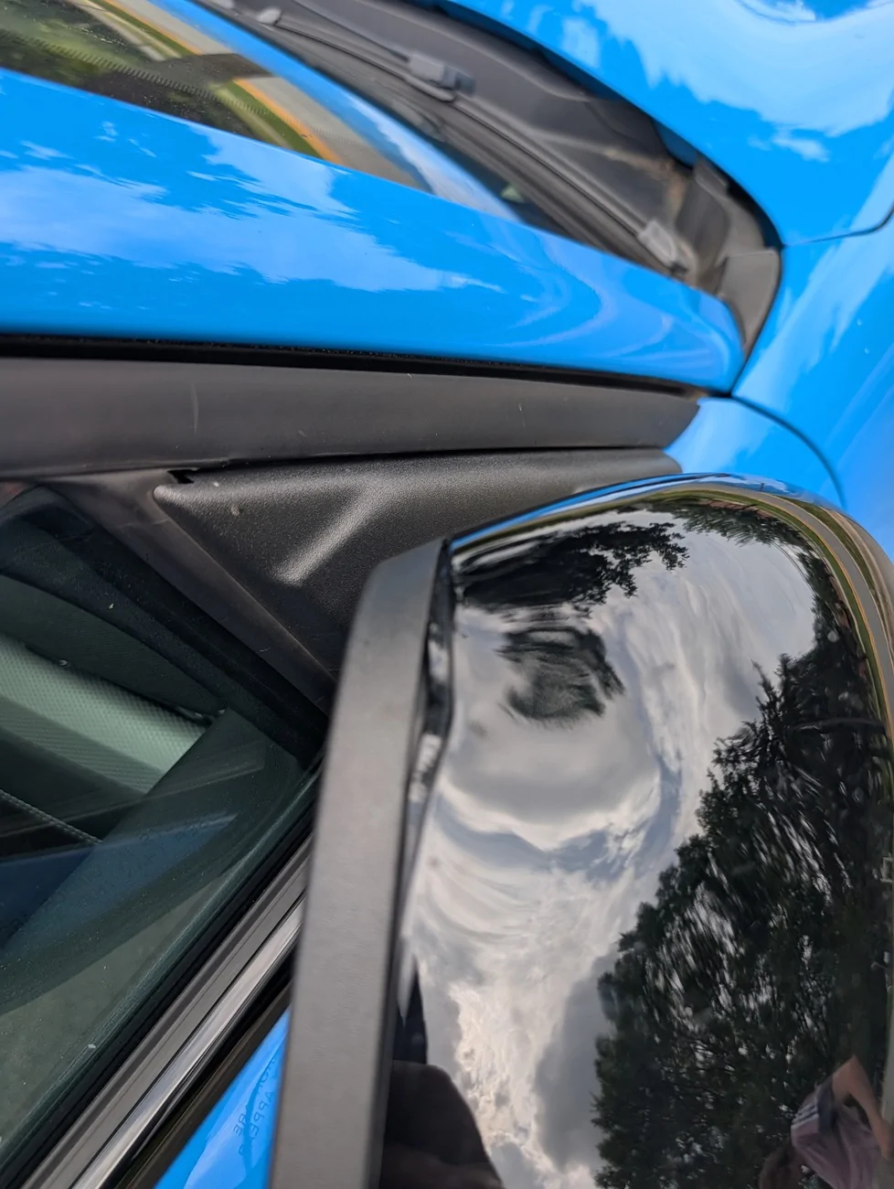 Ford Mustang Mach-E Melted Side View Mirror - Mirror PXL_20250726_164427831.MP