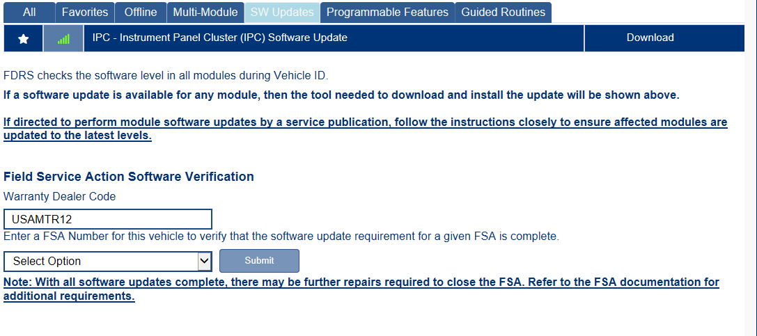 Ford Mustang Mach-E VIM CHECK IN FDRS FOR UPDATES 1753754385511-za
