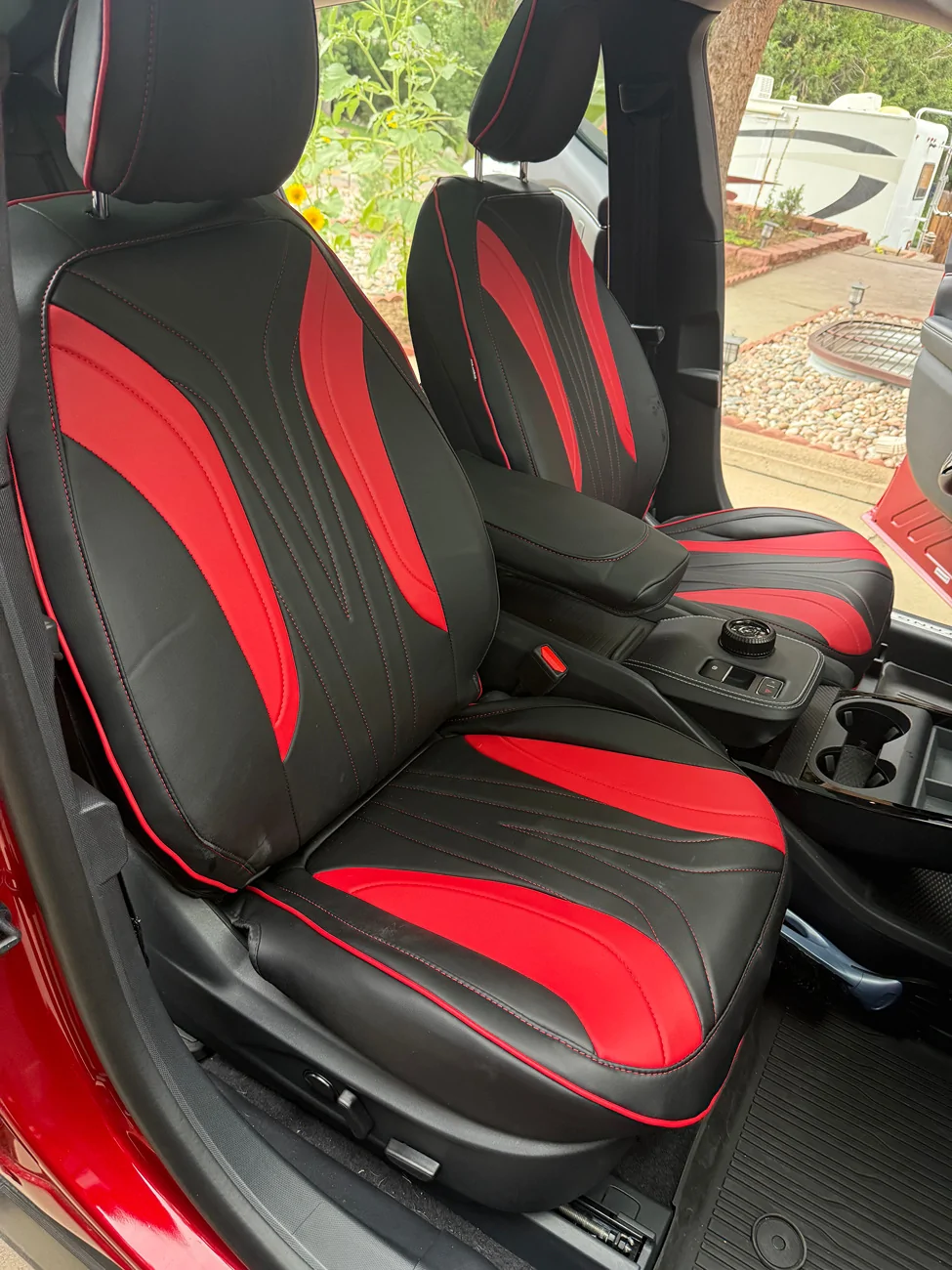 Ford Mustang Mach-E New Seat Covers installed IMG_0641