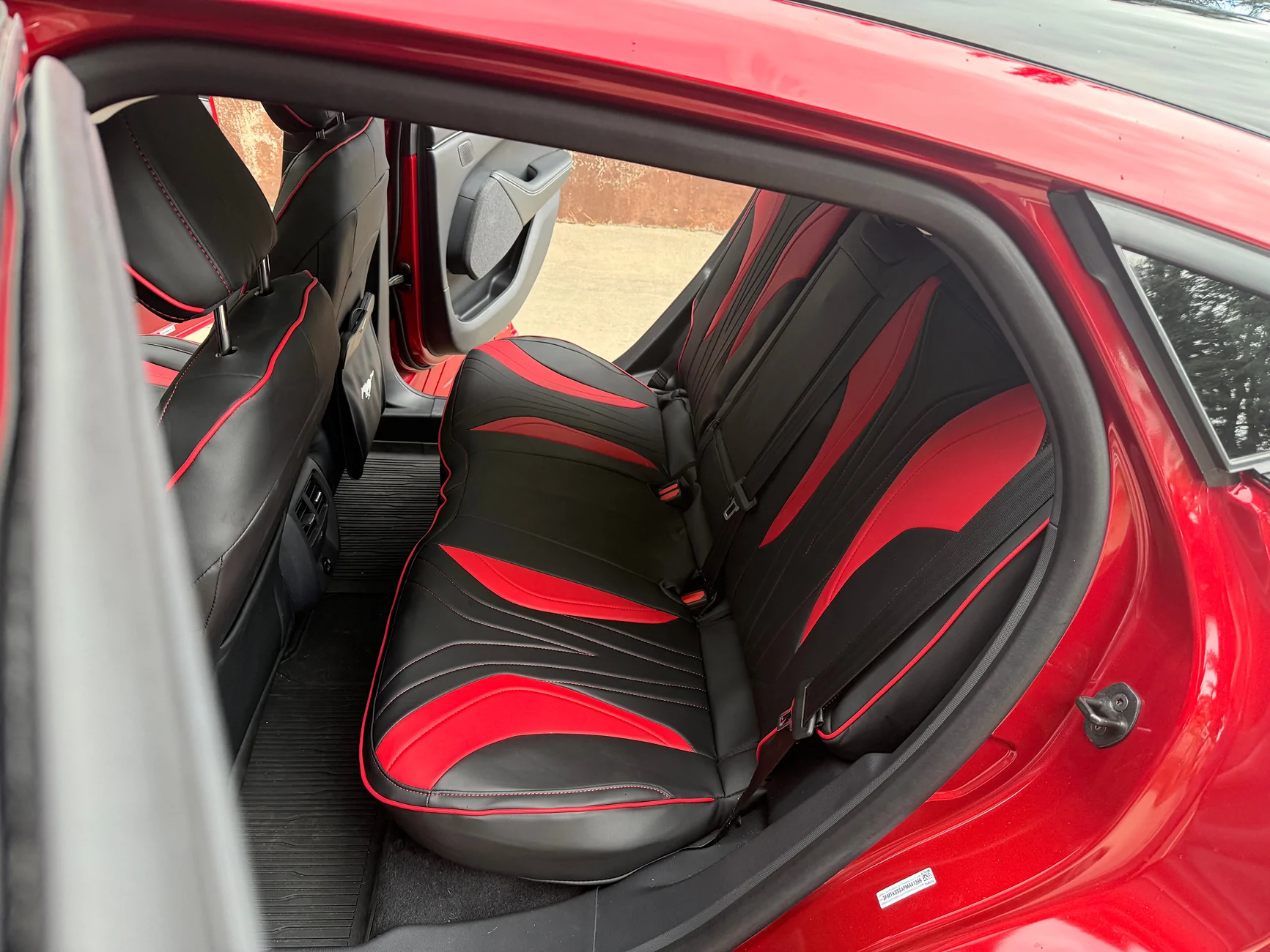Ford Mustang Mach-E New Seat Covers installed IMG_0642