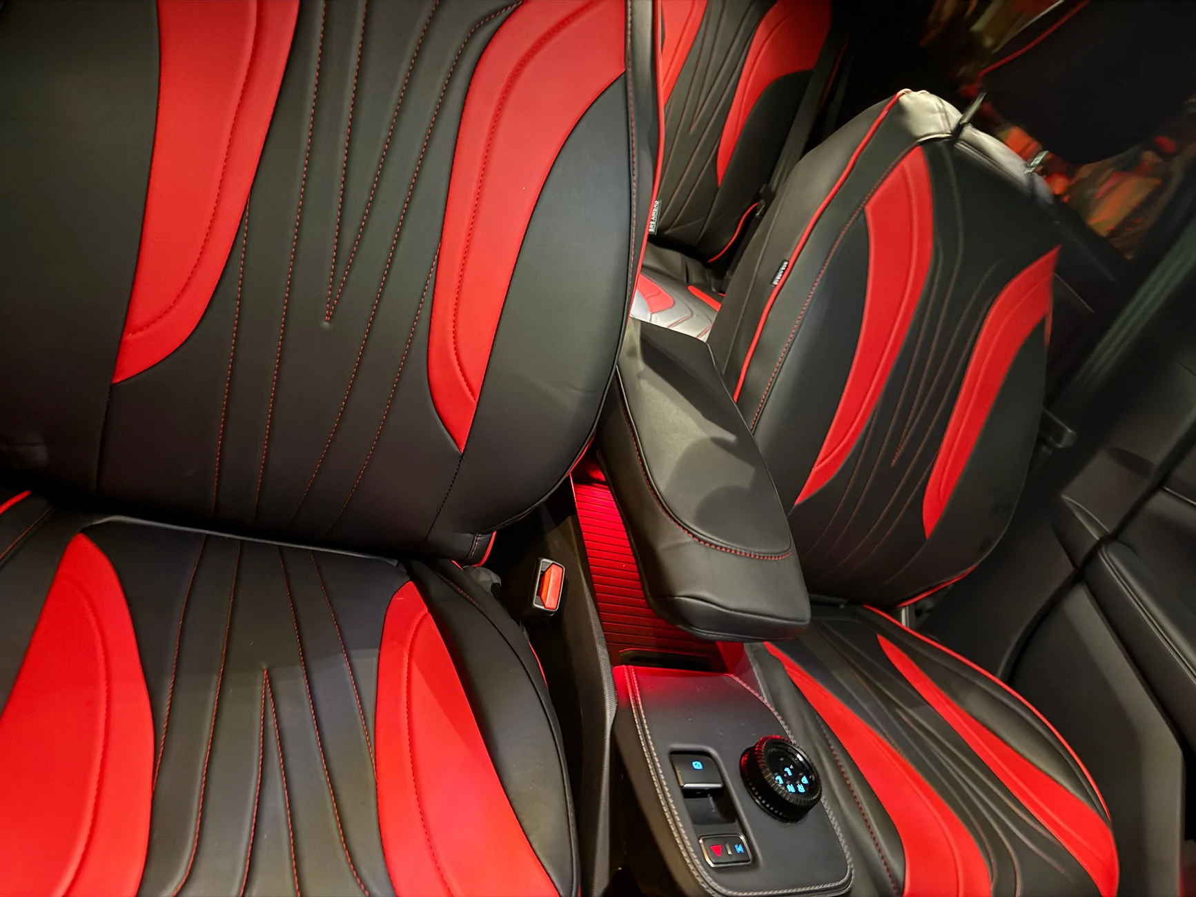 Ford Mustang Mach-E New Seat Covers installed IMG_0644