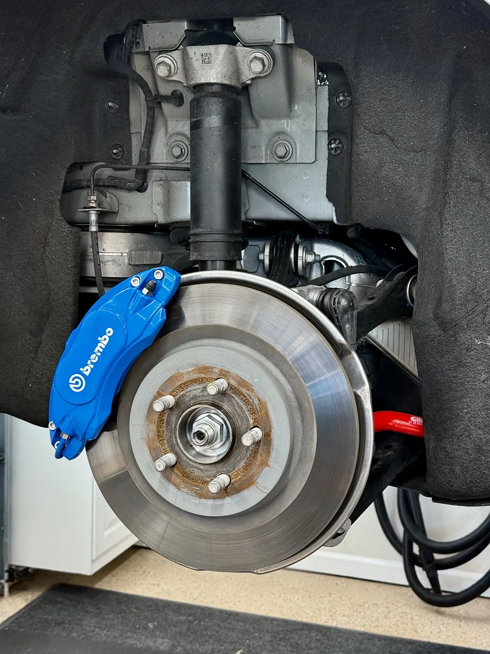 Ford Mustang Mach-E Caliper Painting IMG_7548