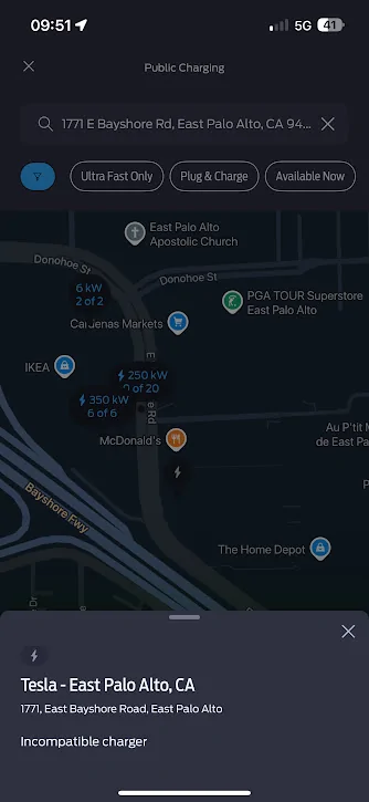 Ford Mustang Mach-E New 2025 Premium, Tesla Charger not working, confirmed by support? 1754488371882-y4