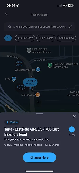 Ford Mustang Mach-E New 2025 Premium, Tesla Charger not working, confirmed by support? 1754488392629-nv