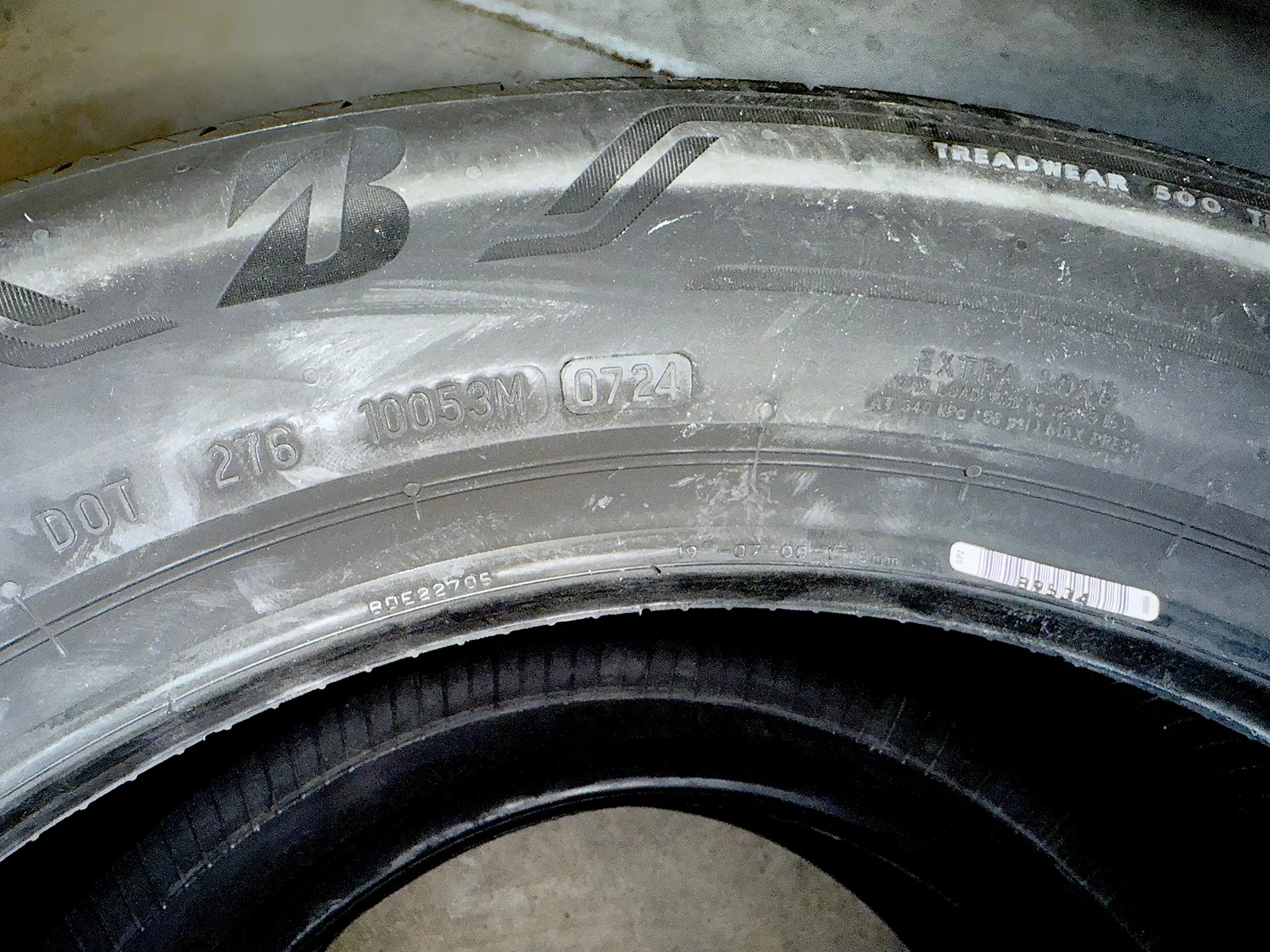 Ford Mustang Mach-E New tire purchase question: 4 year old vs newly manufactured ? IMG_4005