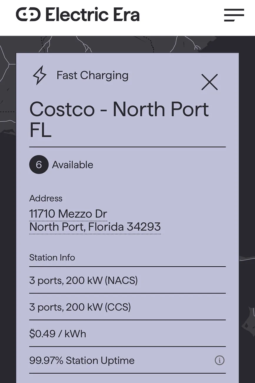 Ford Mustang Mach-E Costco Electrify America Charging Pricing IMG_5263