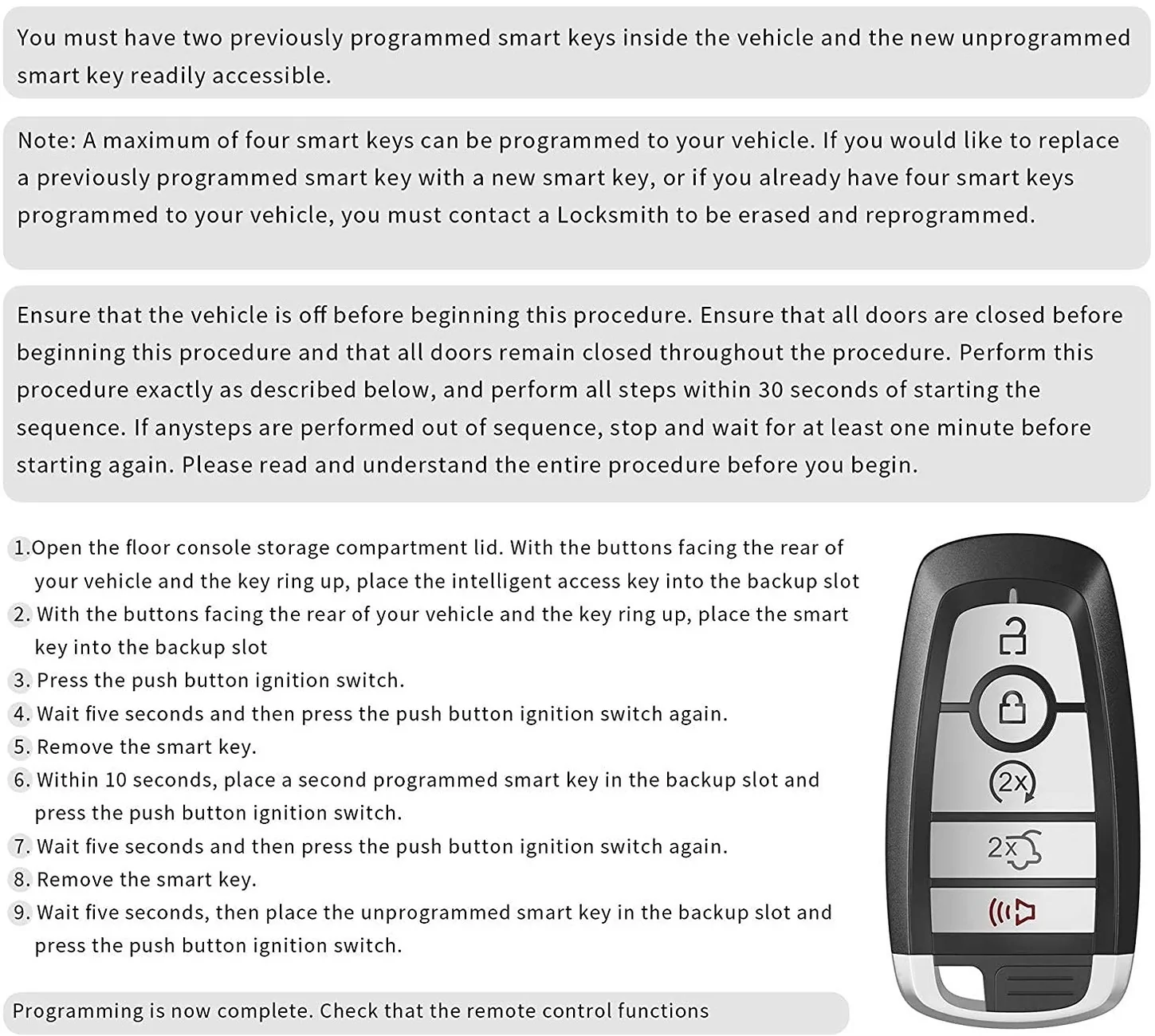Ford Mustang Mach-E Car stolen, got it back without fob. How do I deprogram the stolen fob? KeyFob-Programming-Guid