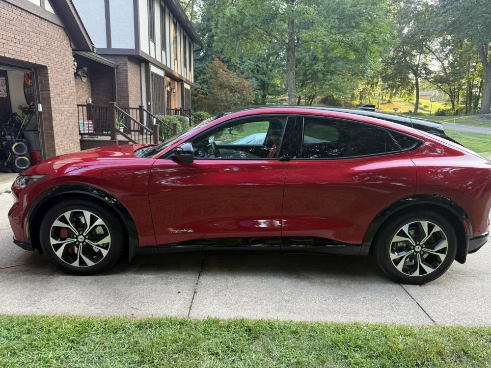 Ford Mustang Mach-E Changing brakes and rotors on my 2023 Premium AWD with PowerStop K8805 brake kit from RockAuto 2023 Mach E front brakes 8-10-2025s