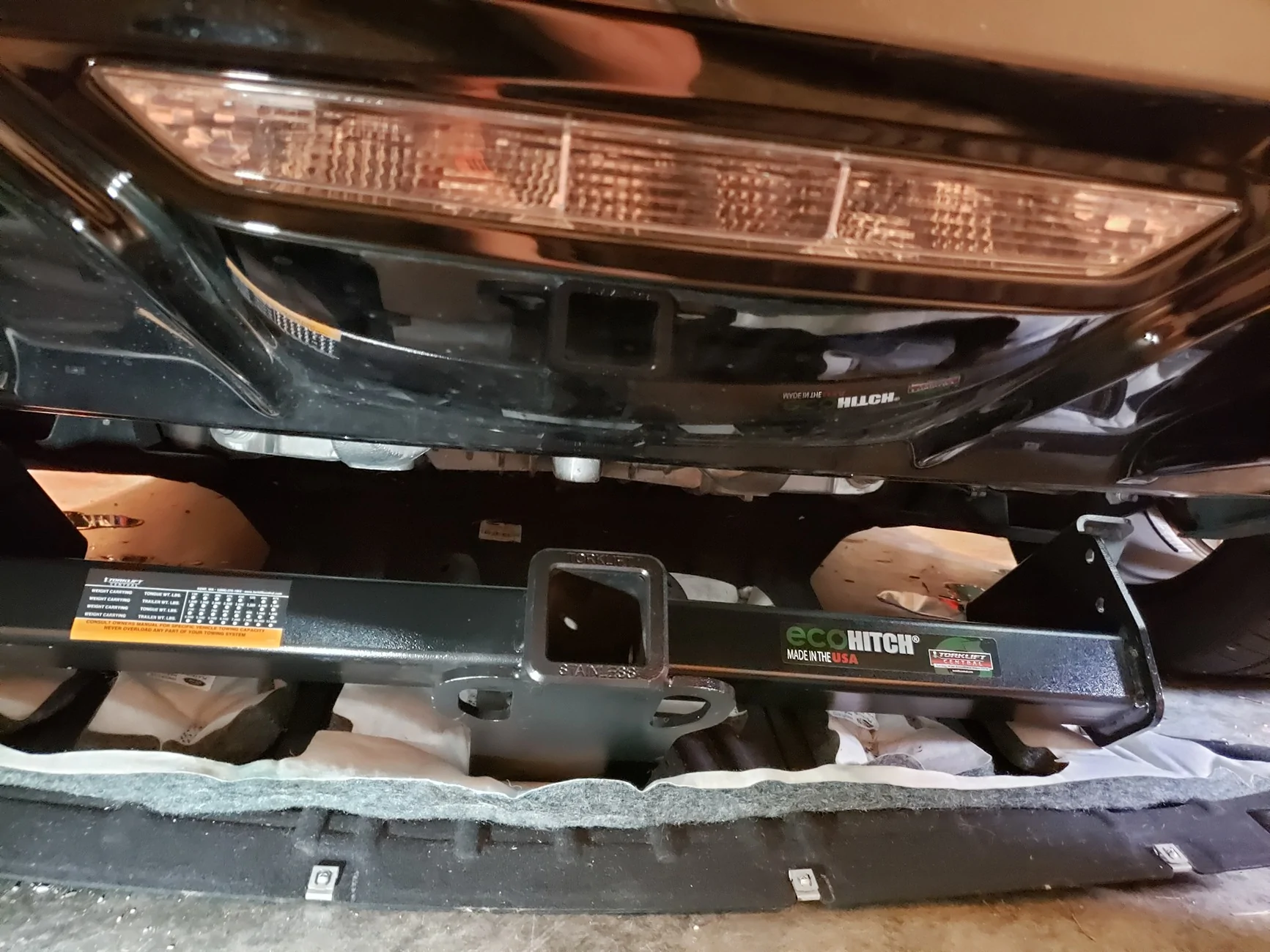 Ford Mustang Mach-E Frame cracking from bike racks on hitch? 2025-08-12_11-12-33
