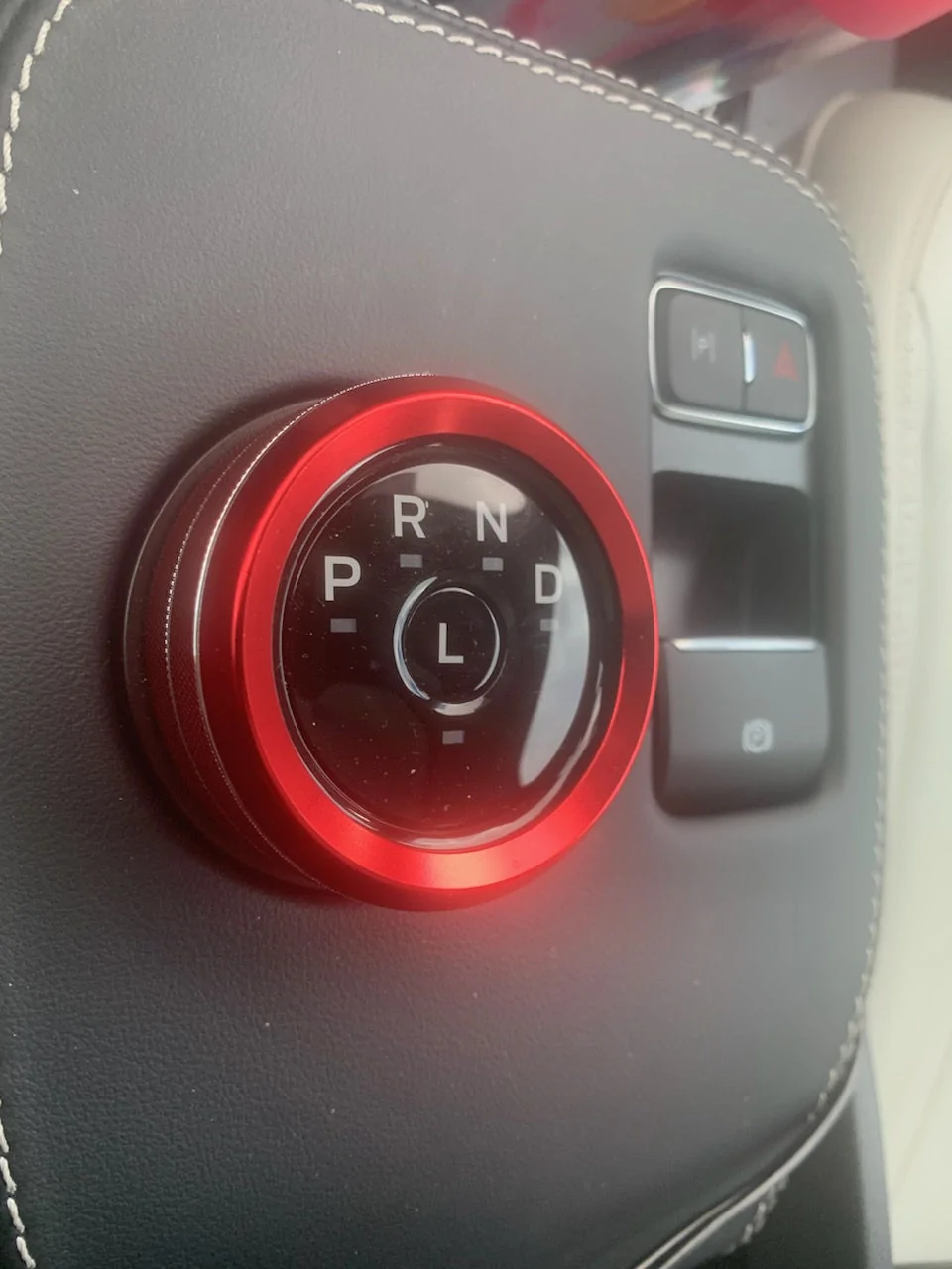 Ford Mustang Mach-E Finally Found Cover for Volume Control and Gear Shift Knob! 2023 Mustang Mach E drive knob 5-12-2024